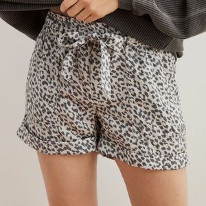 Aerie Leopard Print Shorts